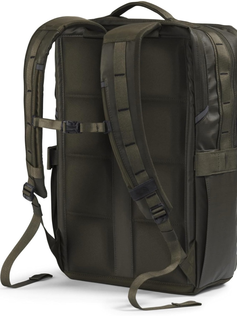 The North Face Olive Green Ripstop Backpack - Picture 3 of 4